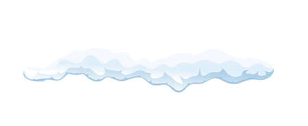 Snowdrift Realistic Iconのイラスト素材