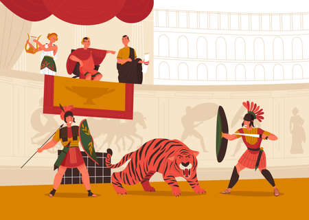 Ancient Roman Illustrationのイラスト素材