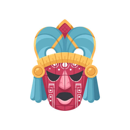 Maya Monarch Mask Compositionのイラスト素材