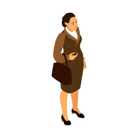 Modern Woman Evolution Compositionのイラスト素材