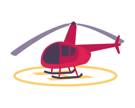 Rich People Helicopter Composition