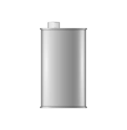 Oil Can Realistic Compositionのイラスト素材