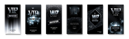 Vip Club Invitation Setのイラスト素材