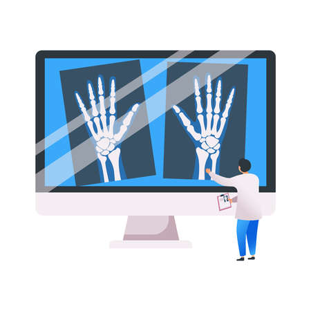X-Ray Hands Composition