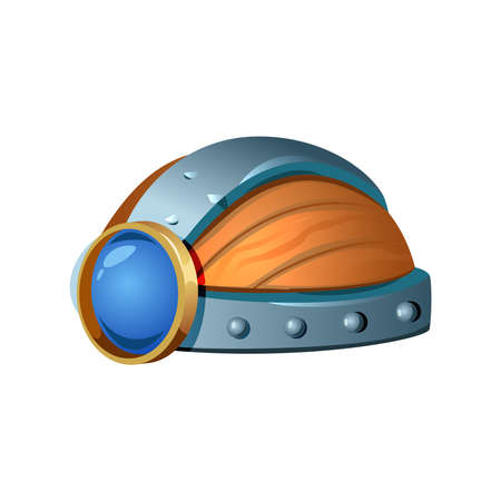 Miners Hat Game Compositionのイラスト素材