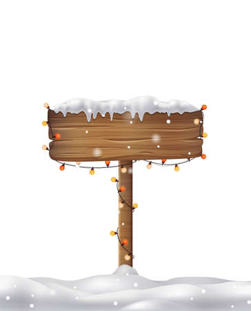 Christmas Sign Caps Compositionのイラスト素材