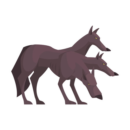 Wolves Magical Creatures Composition