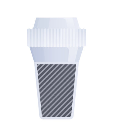 Water Filter Profile Compositionのイラスト素材