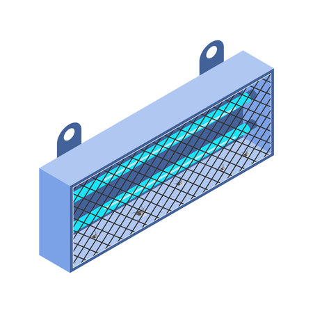 Lamp Killing Insects Compositionのイラスト素材