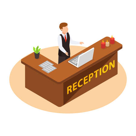 Sea Cruise Reception Compositionのイラスト素材