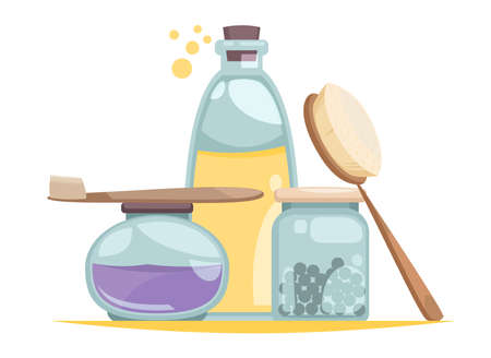 Eco Hygiene Products Compositionのイラスト素材