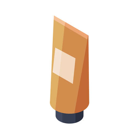 Tube Of Cream Compositionのイラスト素材