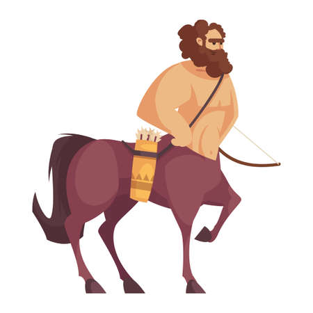 Mythical Centaur Creature Compositionのイラスト素材
