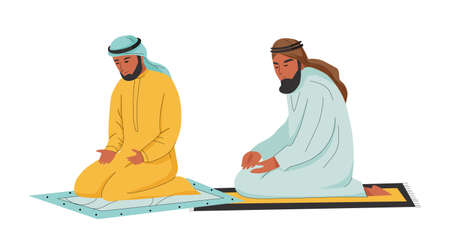Arab Men Illustrationのイラスト素材