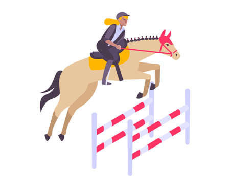 Horse Race Iconのイラスト素材
