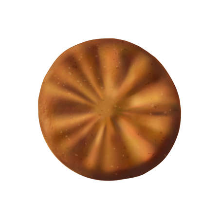 Realistic Cookie Illustrationのイラスト素材