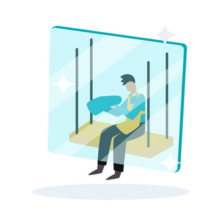 Cleaning Service Iconのイラスト素材