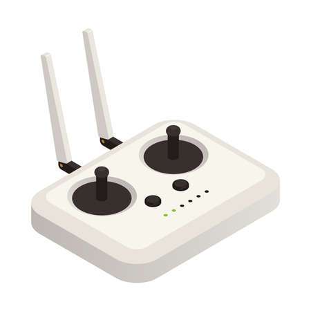 Drone Remote Controlのイラスト素材