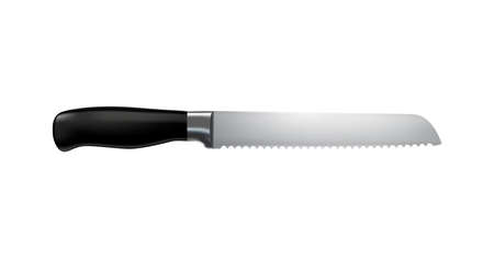 Realistic Bread Knifeのイラスト素材