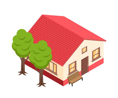 Real Estate Iconのイラスト素材