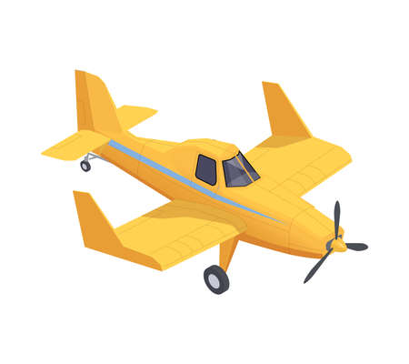 Agricultural Aircraft Iconのイラスト素材