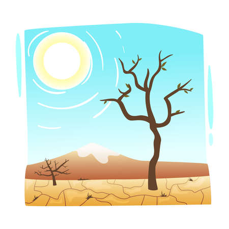 Natural Disaster Compositionのイラスト素材