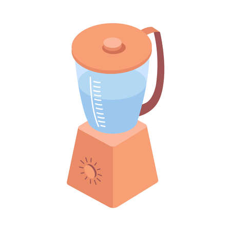 Isometric Blender Iconのイラスト素材