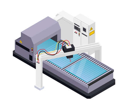 Glass Production Icon