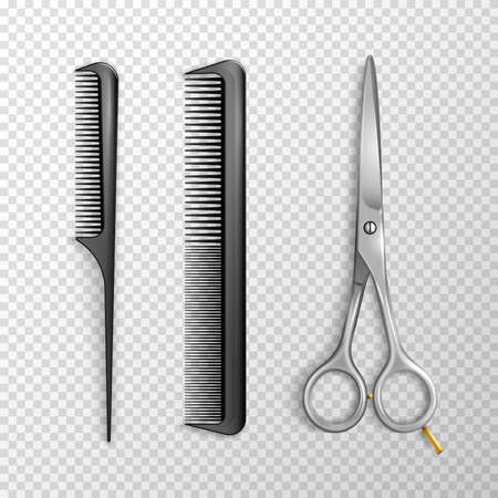 Barbershop Tools Setのイラスト素材
