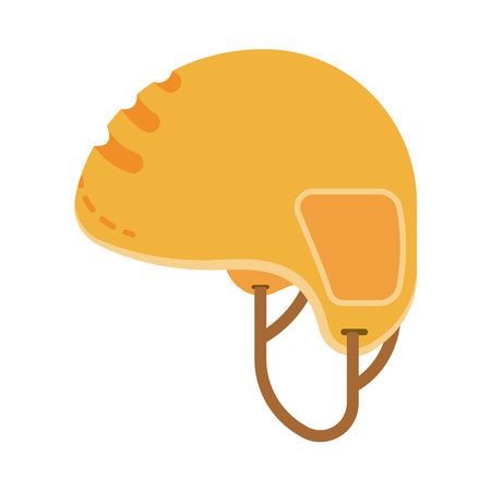 Cycling Helmet Isometric Compositionのイラスト素材