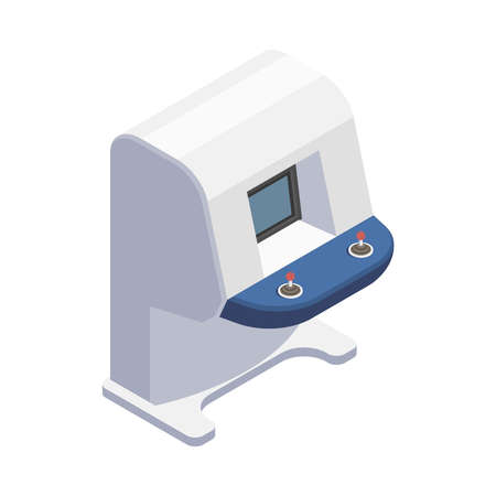 Medical Control Desk Compositionのイラスト素材