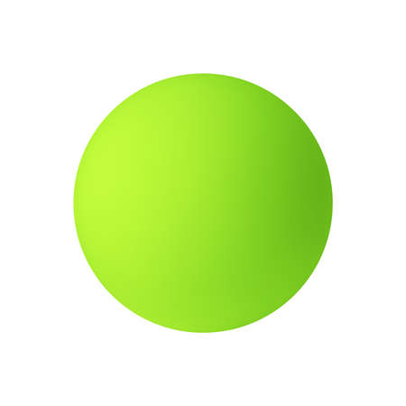 Green Sphere Realistic Compositionのイラスト素材