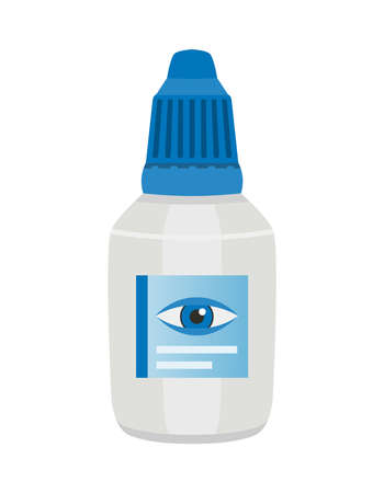 Eye Drops Vial Compositionのイラスト素材