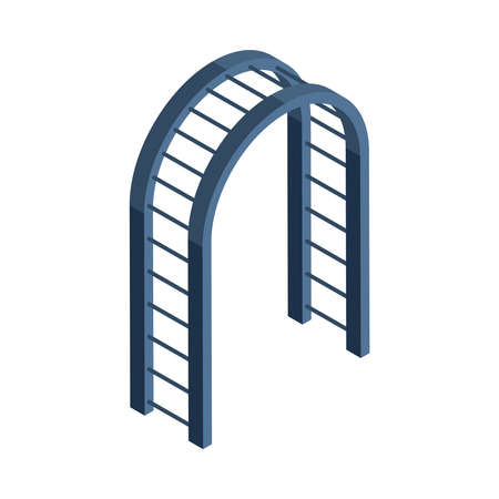 City Park Arch Compositionのイラスト素材