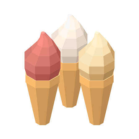 Ice Cream Iconのイラスト素材