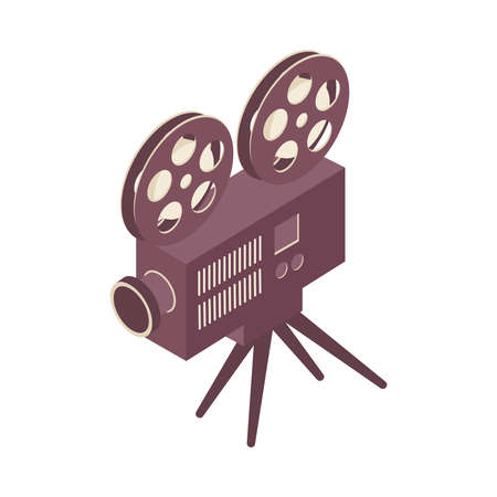 Cinema Projector Iconのイラスト素材