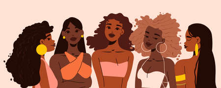 Black Girl Woman Portrait Composition