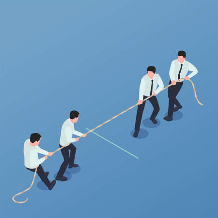 Zero Sum Leadership Compositionのイラスト素材