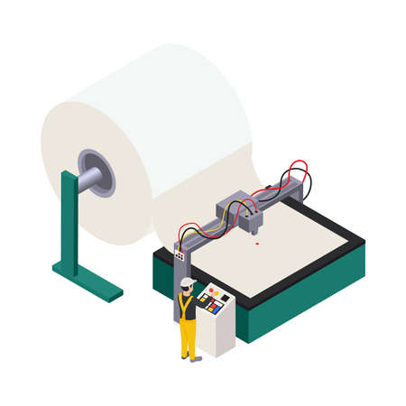 Paper Production Icon