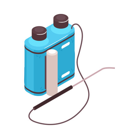 Isometric Pest Controlのイラスト素材