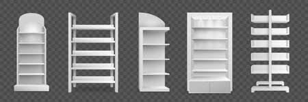 Realistic Stands Setのイラスト素材