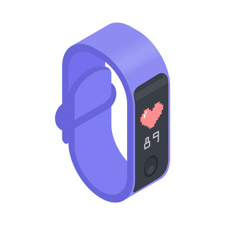 Isometric Fitness Bandのイラスト素材