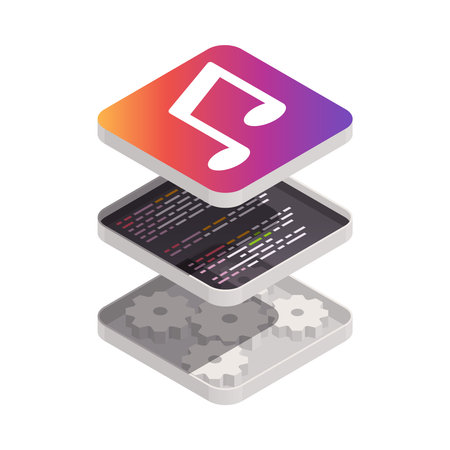 Application Development Conceptのイラスト素材