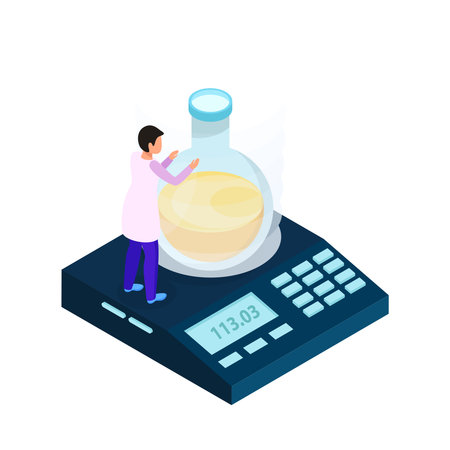 Science Research Iconのイラスト素材