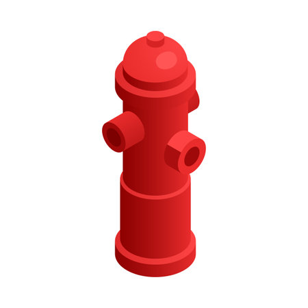 Fire Hydrant Iconのイラスト素材