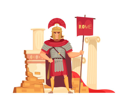 Ancient Warrior Conceptのイラスト素材