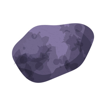 Asteroid Isometric Iconのイラスト素材