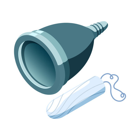 Menstrual Cup Iconのイラスト素材