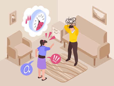 Menstrual Cycle Backgroundのイラスト素材
