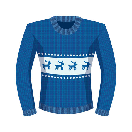 Winter Warm Jacket Compositionのイラスト素材